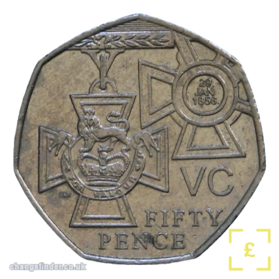 2006 Victoria Cross Medal (150th Anniversary) — 50p