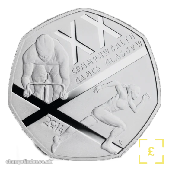 Glasgow 2014 Commonwealth Games — 50p