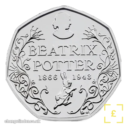 2016 Beatrix Potter (150th Anniversary) — 50p