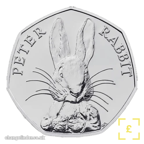 2016 Peter Rabbit — 50p