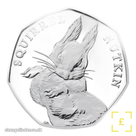 2016 Squirrel Nutkin — 50p