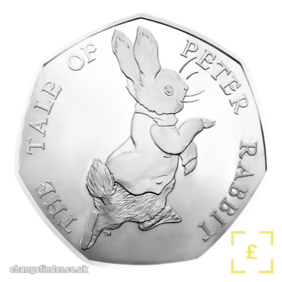 2017 Peter Rabbit — 50p