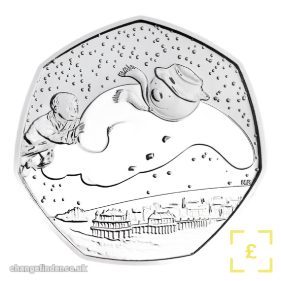 2018 40 years of The Snowman — 50p