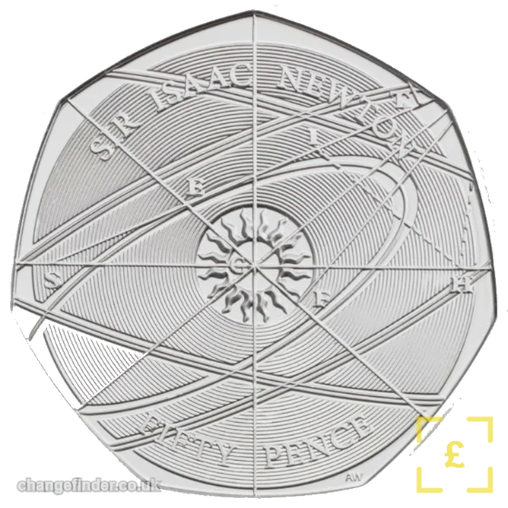 2018 Sir Isaac Newton (Strike Your Own) — 50p