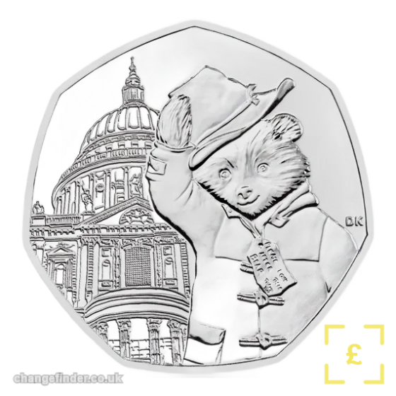 2019 Paddington at St Paul's Cathedral — 50p