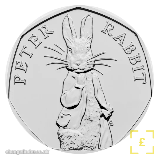 2019 Peter Rabbit — 50p