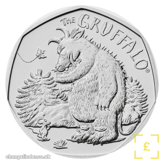 2019 The Gruffalo and Mouse — 50p