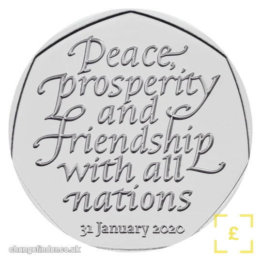 2020 Brexit (Withdrawal from the European Union) — 50p