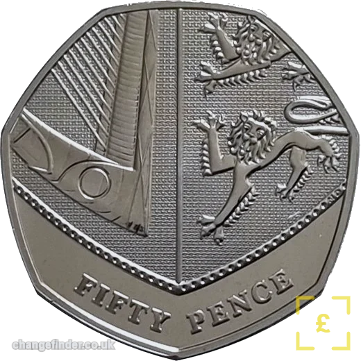 2020 Royal Shield (definitive) — 50p