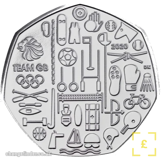 2020 Team GB — 50p