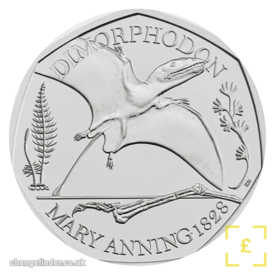 2021 Dimorphodon (Mary Anning Collection) — 50p