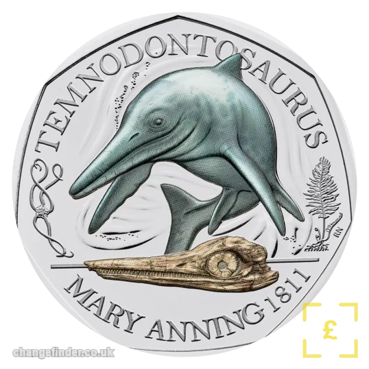 2021 Temnodontosaurus (Mary Anning Collection) — 50p