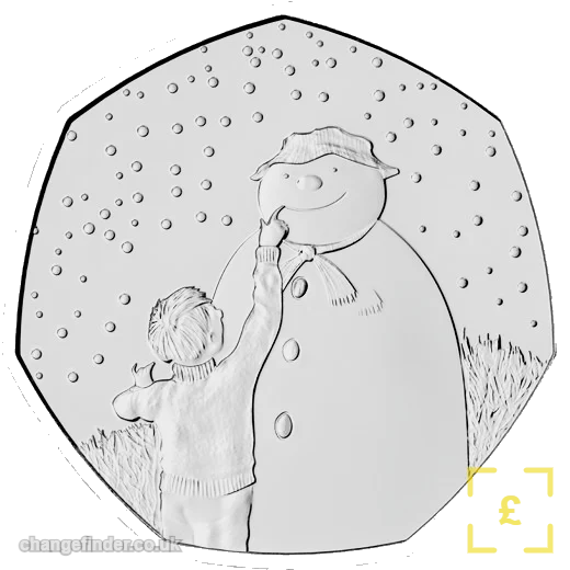 2021 The Snowman — 50p