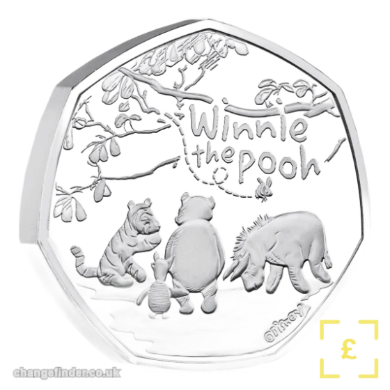 2021 Winnie the Pooh and Friends — 50p
