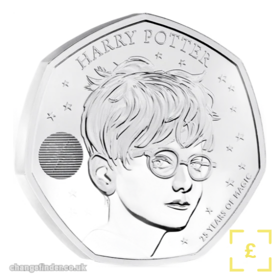 2022 Harry Potter 25 Years of Magic — 50p