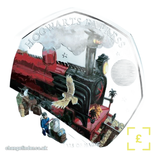 2022 Harry Potter Hogwarts Express — 50p