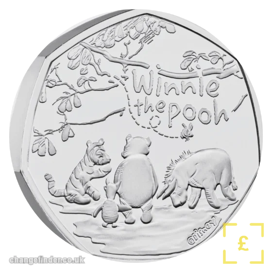 2022 Winnie the Pooh and Friends — 50p