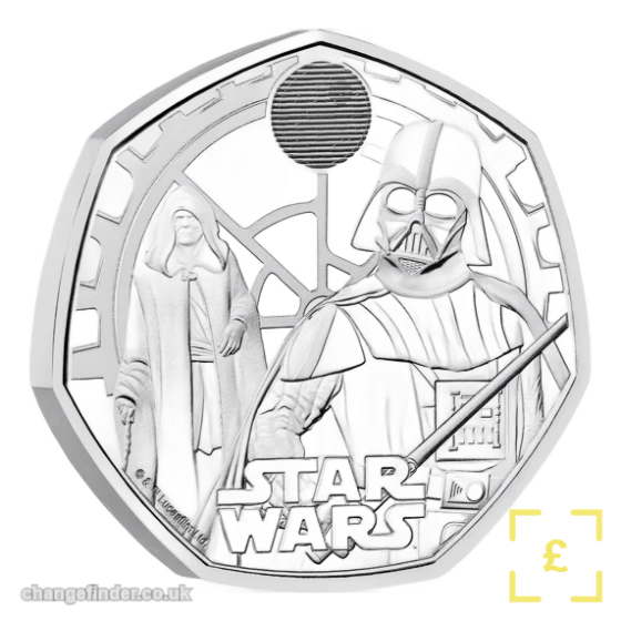 2023 Star Wars Darth Vader and Emperor Palpatine — 50p