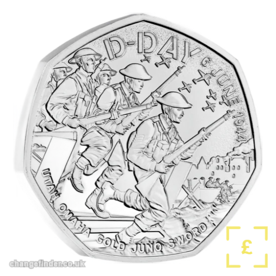 2024 D-Day (80th Anniversary) — 50p