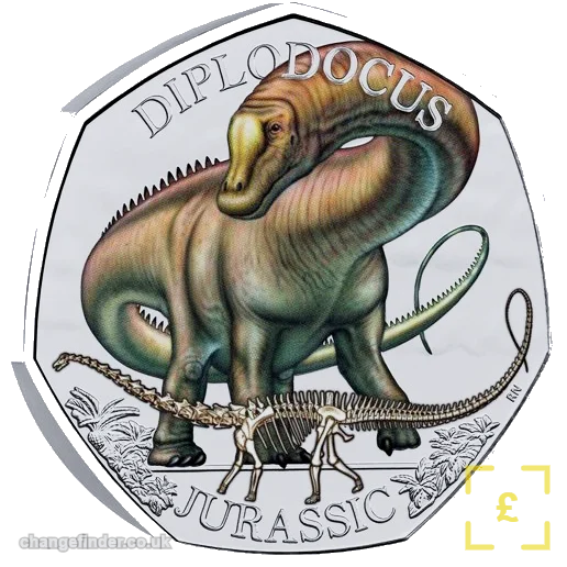 2024 Dinosaur Diplodocus — 50p