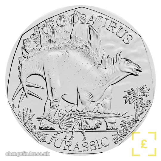 2024 Dinosaur Stegosaurus — 50p
