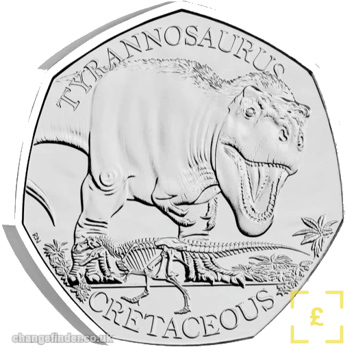 2024 Dinosaur Tyrannosaurus — 50p