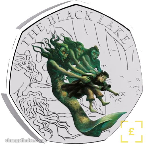 2024 Harry Potter The Black Lake — 50p