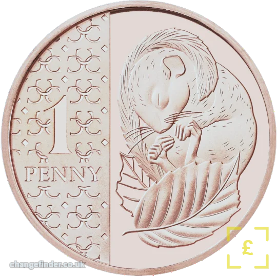 2023 Hazel Dormouse (first Charles III 1p)