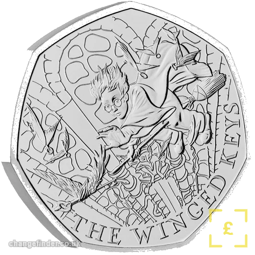2024 Harry Potter The Winged Keys — 50p