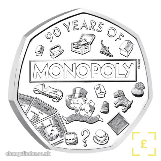 2025 Monopoly — 50p