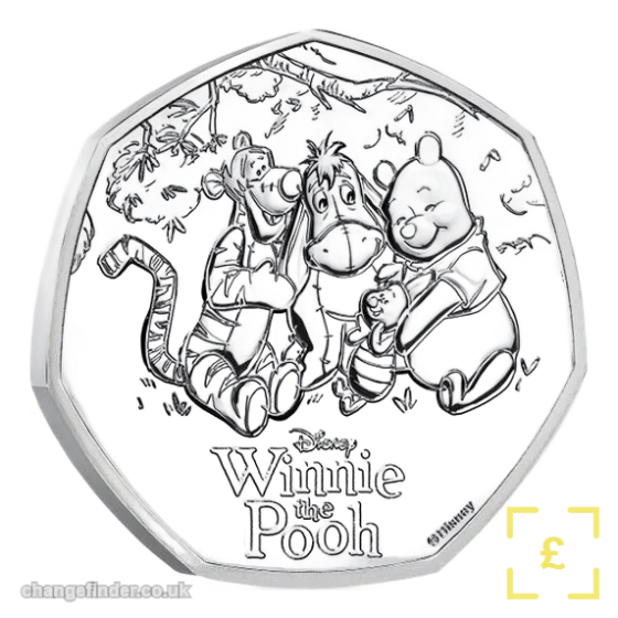 2026 100 Years of Winnie the Pooh - Friendship — 50p