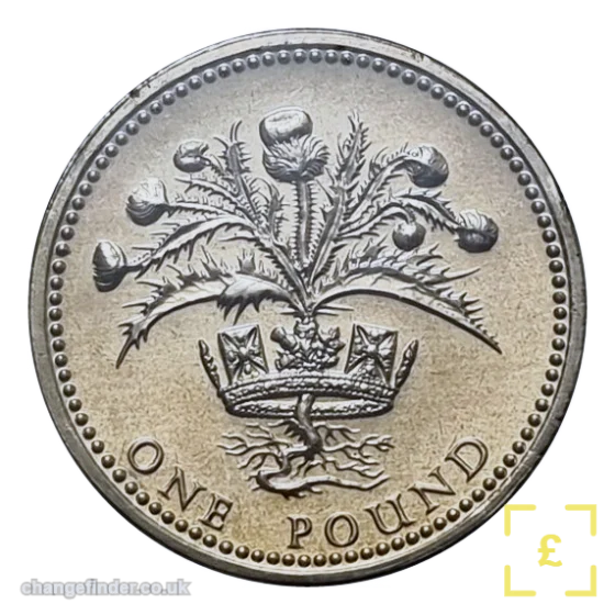 1984, 1989 Scottish Thistle — £1