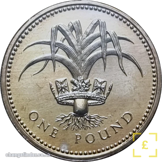 1985 & 1990 Welsh £1 'PRIDD' edge (myth — not a real error) — £1