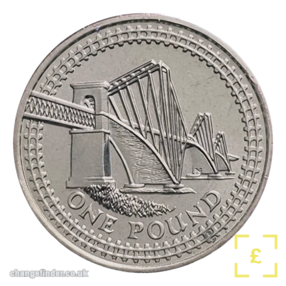 2004 Forth Railway Bridge (Scotland) — £1