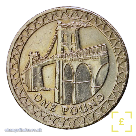 2005 Menai Straits Bridge (Wales) — £1