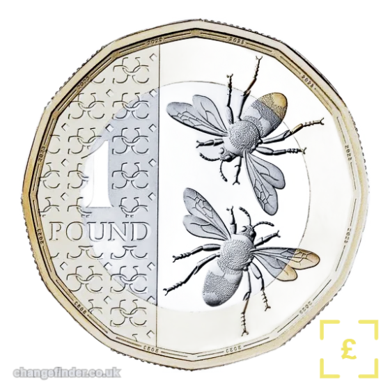 2023, 2024, 2025 Bees (definitive) — £1