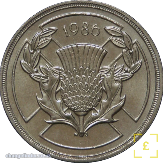 1986 XIII Commonwealth Games, Edinburgh (first £2) — £2
