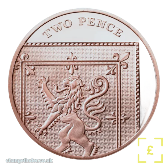 2018 Two pence (sets only) — 2p