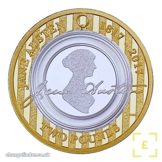 2017 Jane Austen (200th Anniversary of Death) — £2