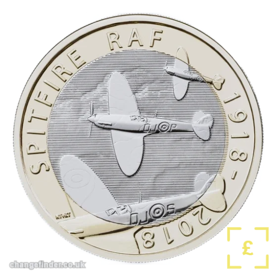 2018 RAF Centenary Spitfire — £2