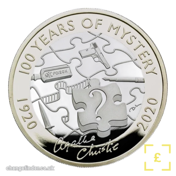2020 Agatha Christie (100 Years of Mystery) — £2