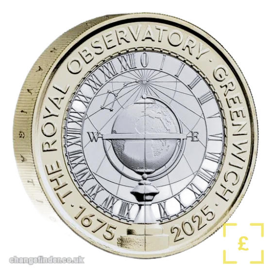 2025 350 Years of the Royal Observatory, Greenwich — £2