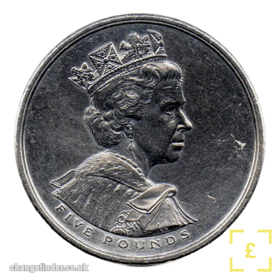 2002 Golden Jubilee of Queen Elizabeth II — £5