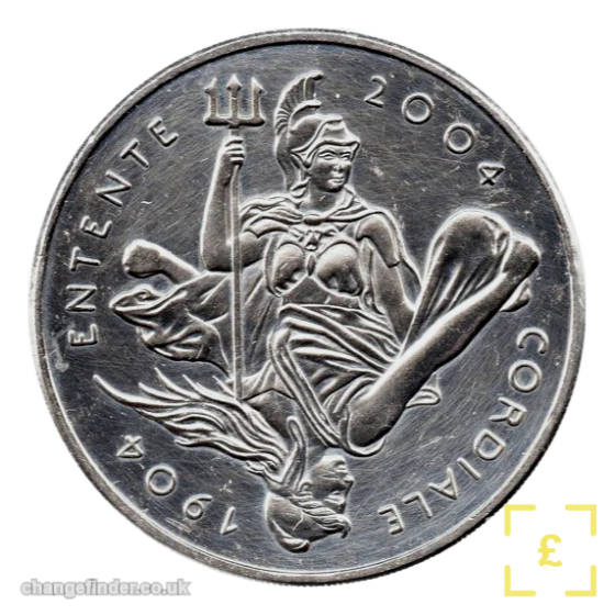 2004 Entente Cordiale Centenary — £5