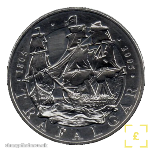 2005 Battle of Trafalgar Bicentenary / Nelson — £5