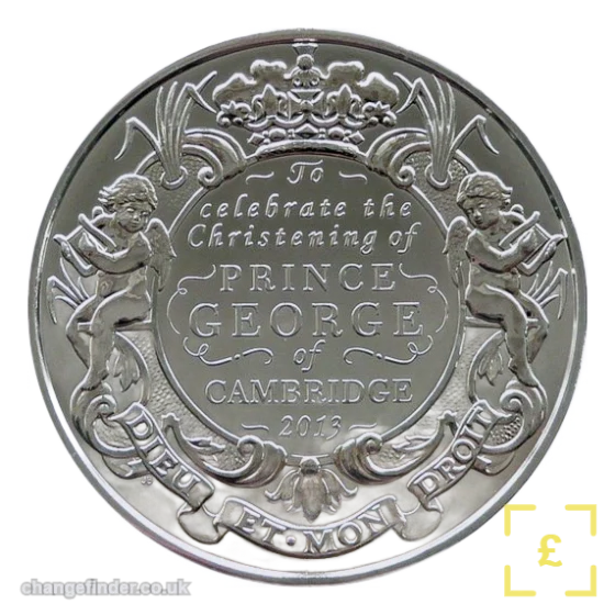 2013 Birth of Prince George (Royal Christening) — £5