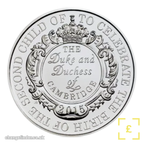 2015 Birth of Princess Charlotte — £5