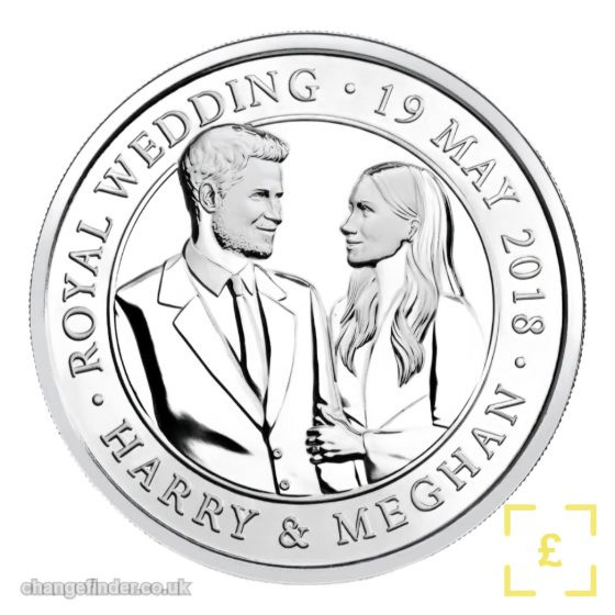 2018 Royal Wedding — Prince Harry & Meghan Markle — £5