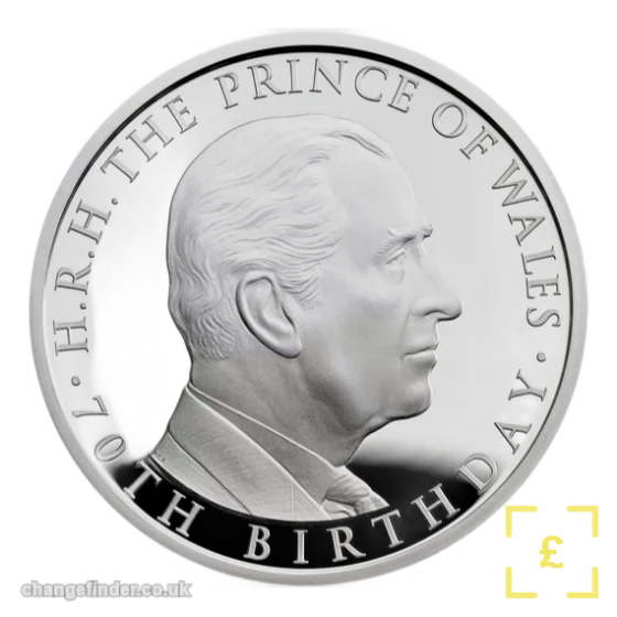 2018 Prince of Wales 70th Birthday — £5