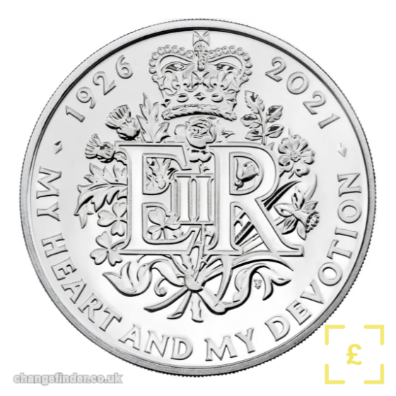 2021 95th Birthday of Queen Elizabeth II — £5